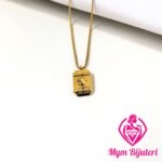 Versace Model Çelik Kolye