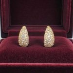 Çelik Taşlı Vip Küpe - Görsel 2