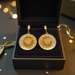 Çelik Küpe Aslan Figürlü