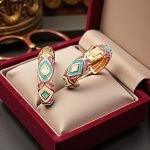 Çok Renkli Halka Küpe