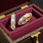 Çok Renkli Halka Küpe - Görsel 2