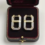 Çelik Taşlı Küpe