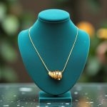 Çelik Desenli Kolye - Görsel 2