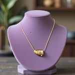 Çelik Desenli Kolye